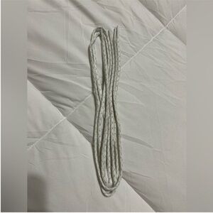 CLEARANCE New On Cloud Running Shoe Sneaker Laces White Gray